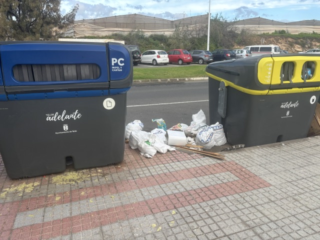 Vertido de escombros 'olvidado' en Américo Vespucio