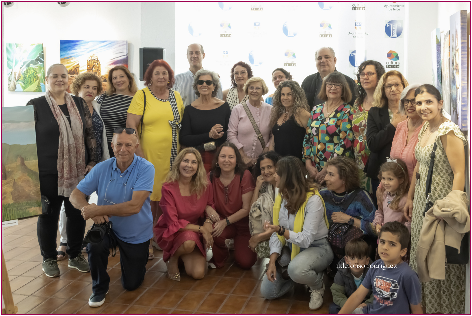 Muestra colectiva en el Teatro de Telde por el Día de Canarias
