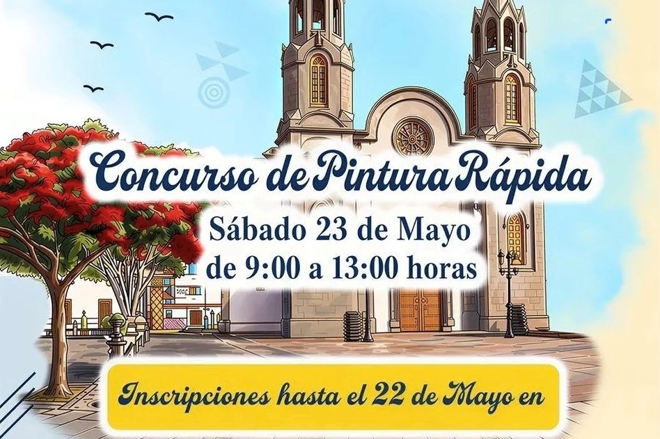 Telde llenará sus calles de arte con el Concurso de Pintura Rápida