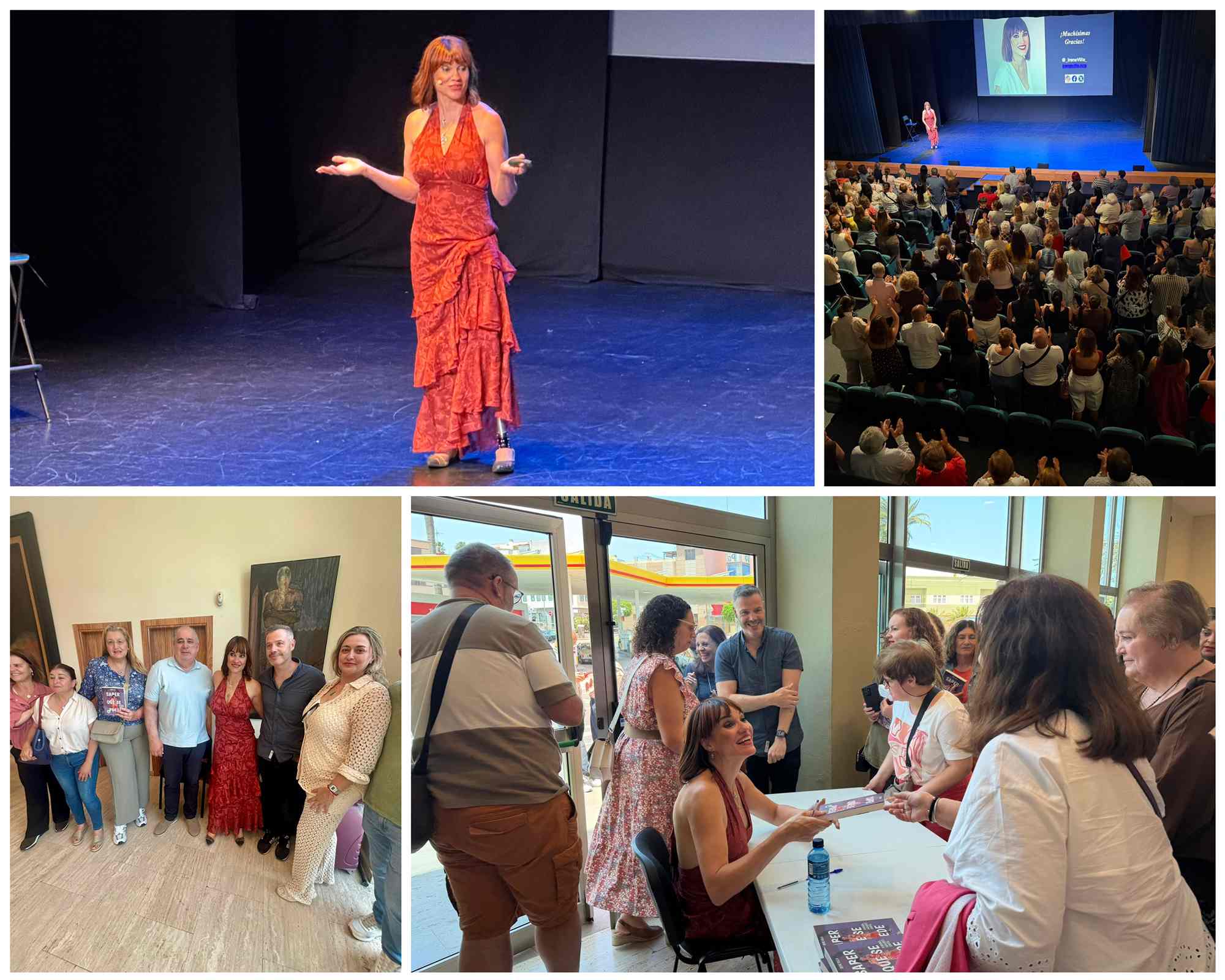 El mensaje de Irene Villa cala hondo en el público de Telde