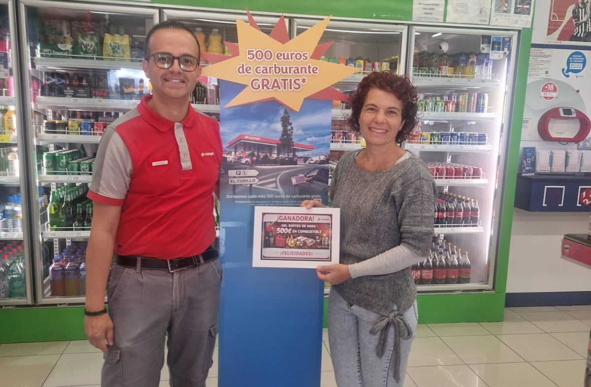 La Estación Cepsa El Cubillo entrega otros 500 euros en combustible