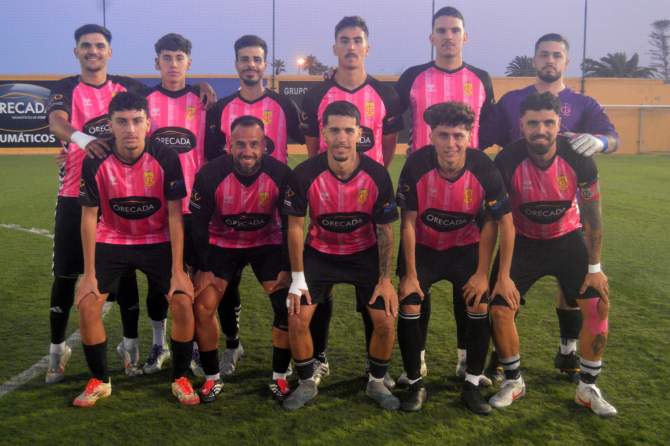 Formaci&oacute;n de CF La Garita (Foto: Juan Antonio Hern&aacute;ndez)