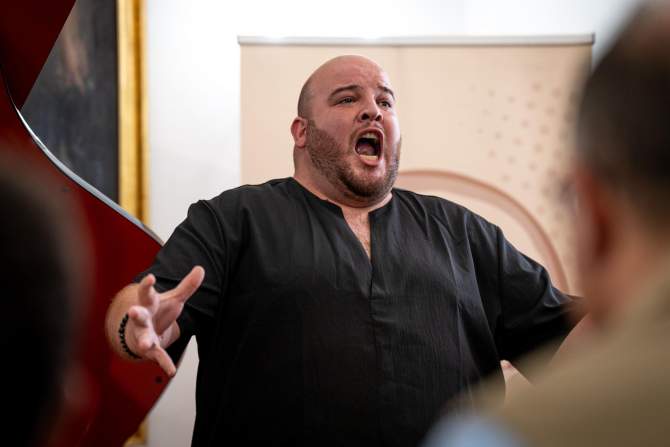 Gabriel &Aacute;lvarez, tenor l&iacute;rico teldense (Fotos cedidas)
