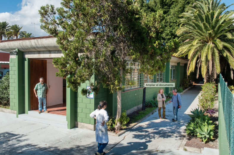 El taller de grabado del Cabildo grancanario
