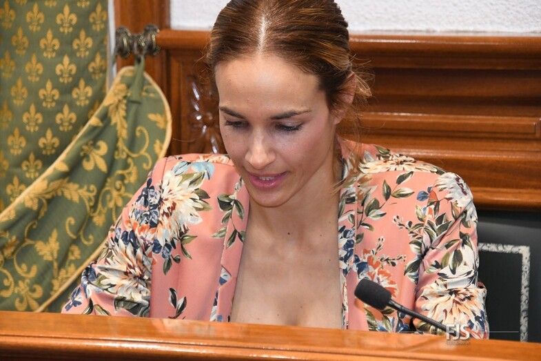 Carmen Batista, portavoz de Ciuca/FJS Fotografía. Carmen Batista, portavoz de Ciuca/FJS Fotografía.