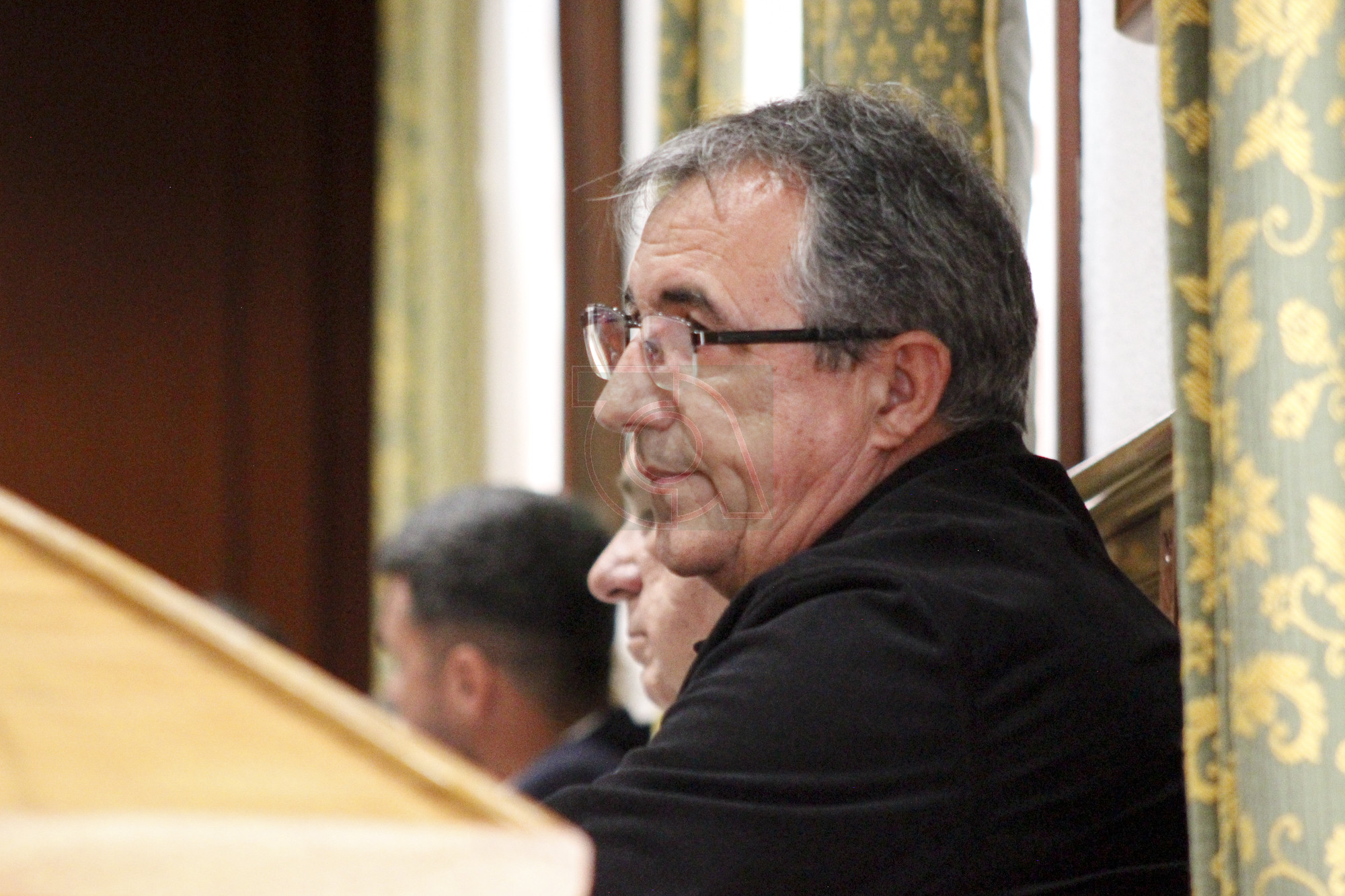 Juan Francisco Artiles, concejal de Alumbrado Público, en el Pleno del pasado viernes 27 de junio/Iris Morales/TA.