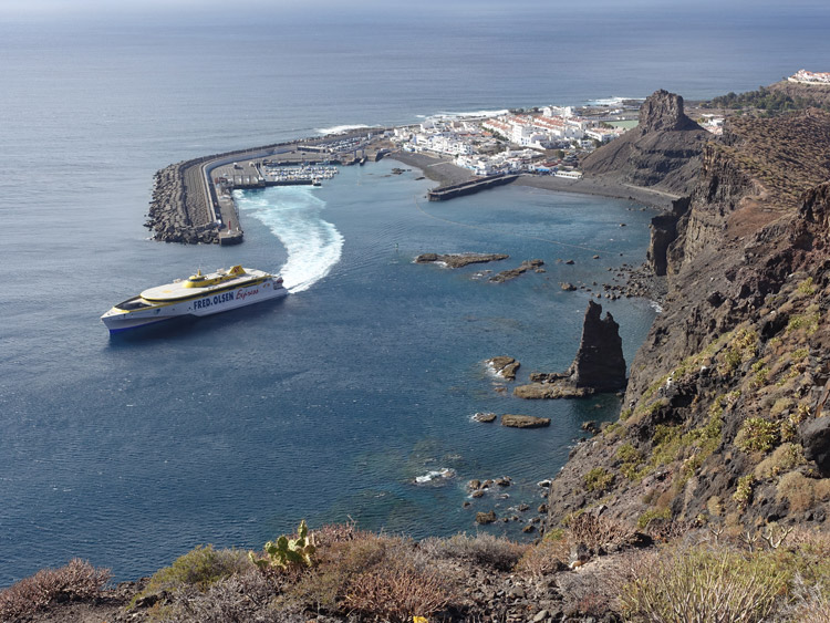 Agaete acoge la entrega de las Banderas Azules de Canarias 2026