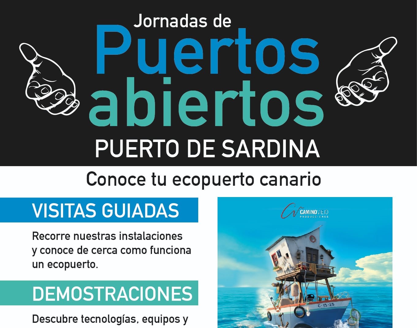 Historias de sal en otra 'Jornada de puertos abiertos' en Gran Canaria