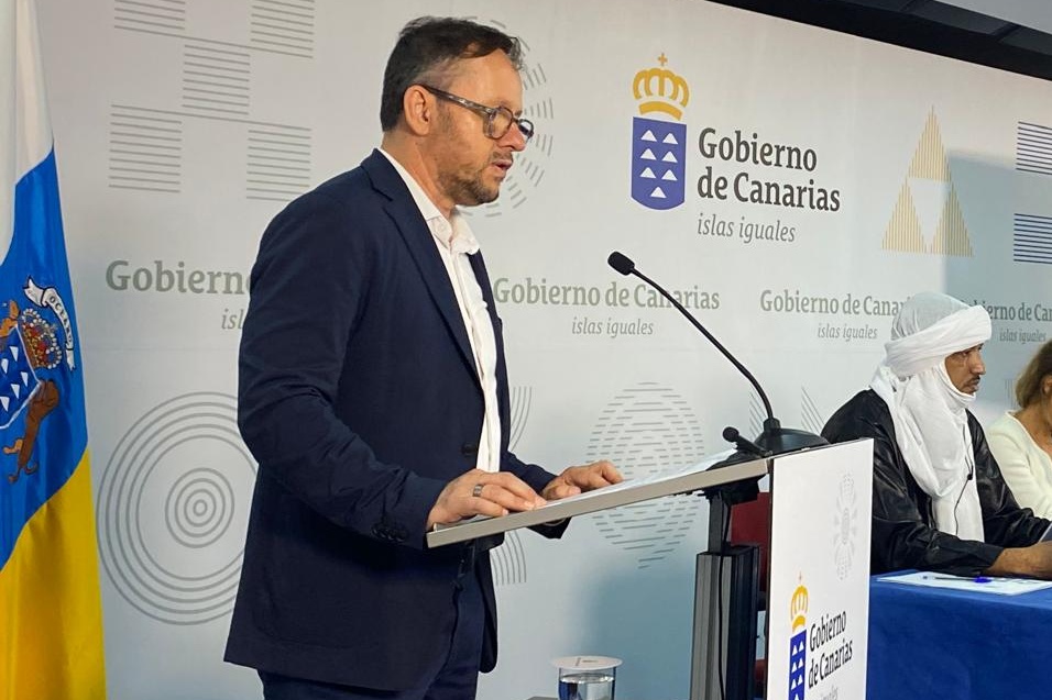 Octavio Caraballo, durante el encuentro de inteligencia colectiva (Foto: DGM)