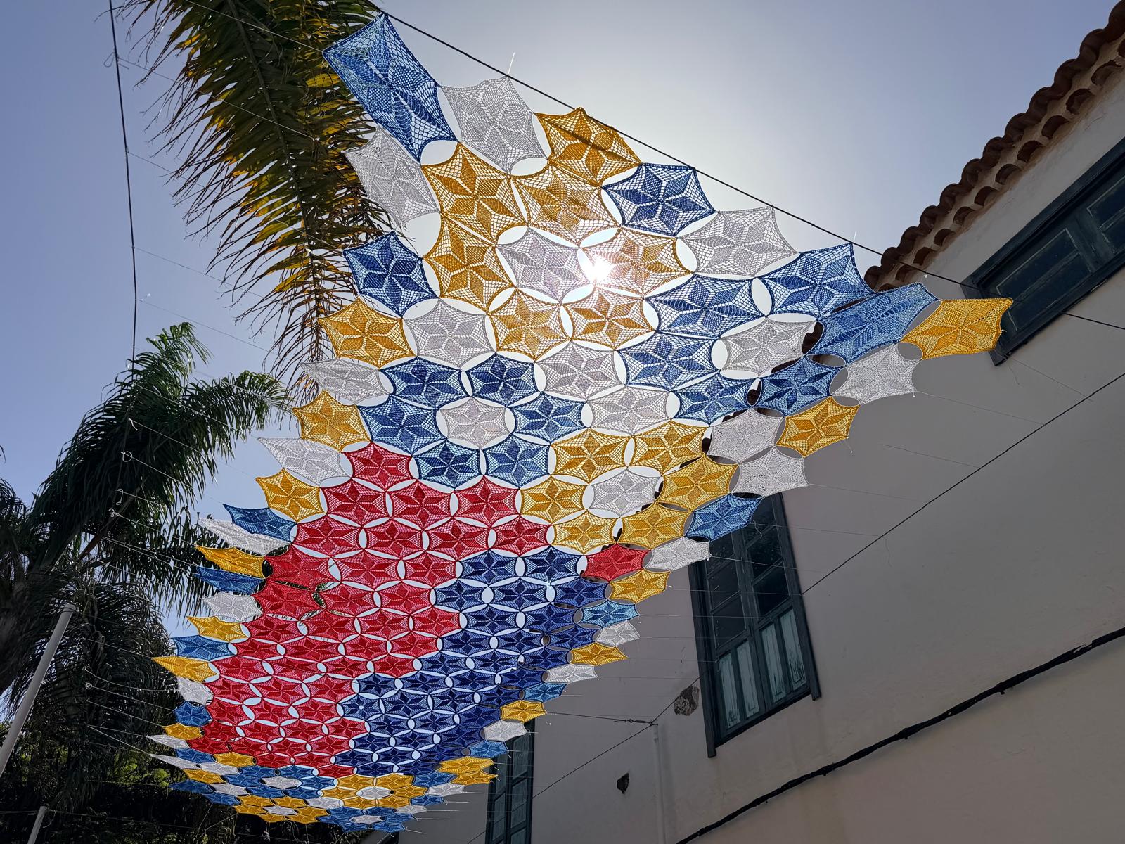 Un 'cielo de mandalas' vuelve a decorar el Rincón Plácido Fleitas