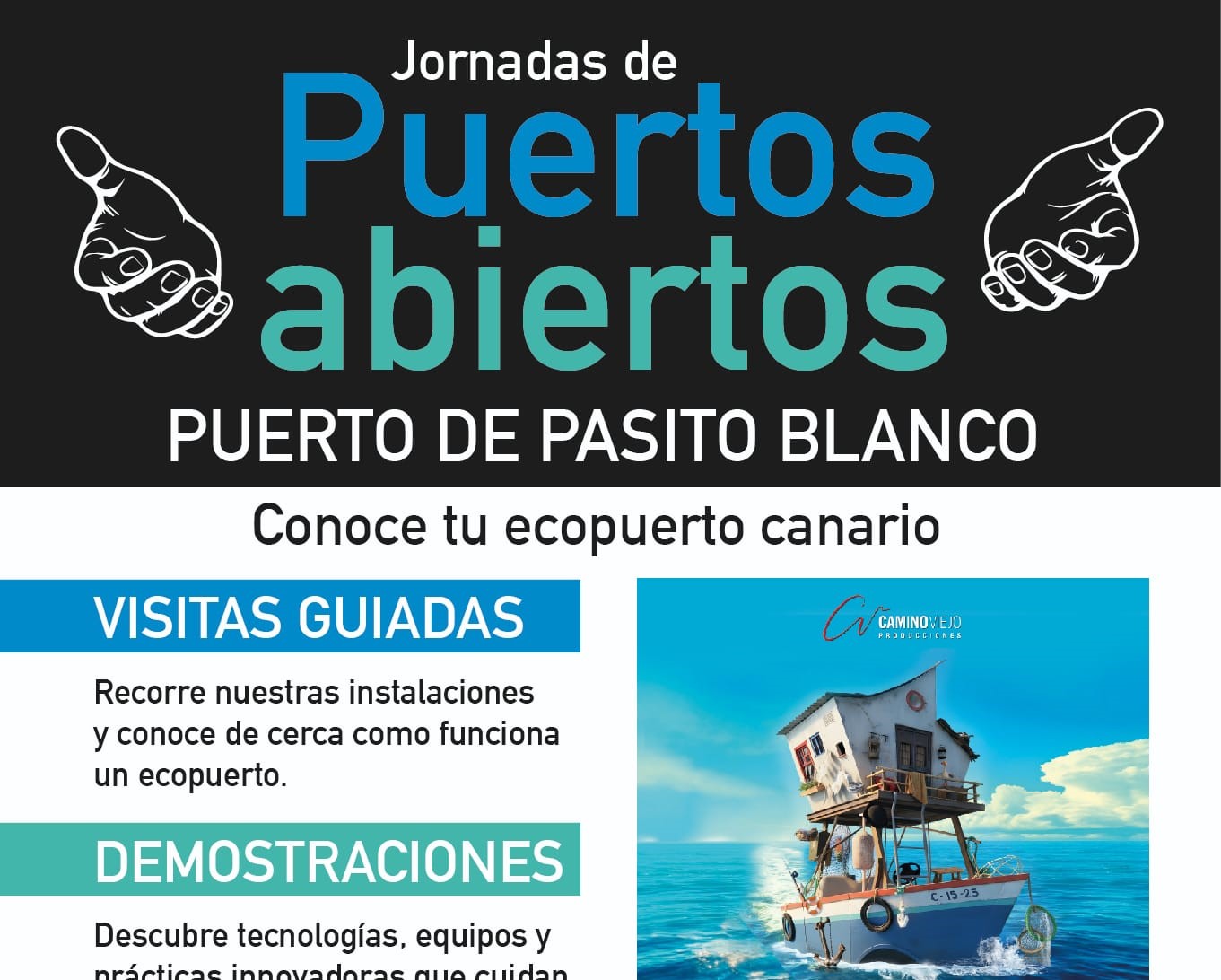 Pasito Blanco acoge este vienes una nueva Jornada de Puertos Abiertos