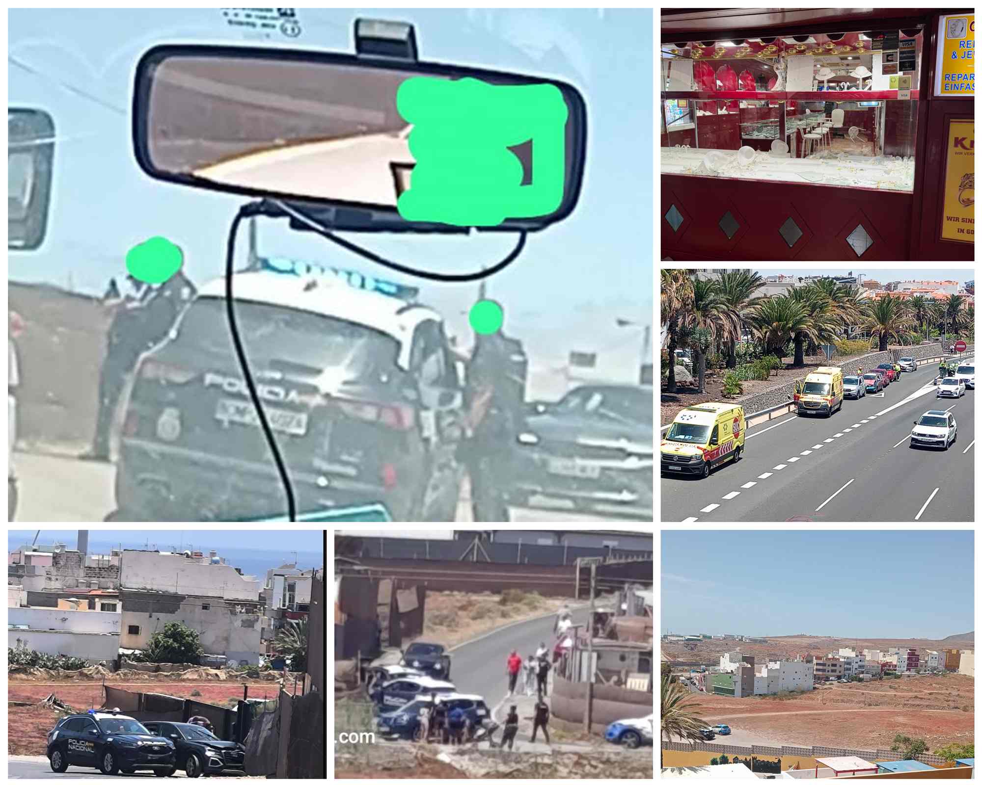 Un atraco en el Sur acaba con varios detenidos en Telde