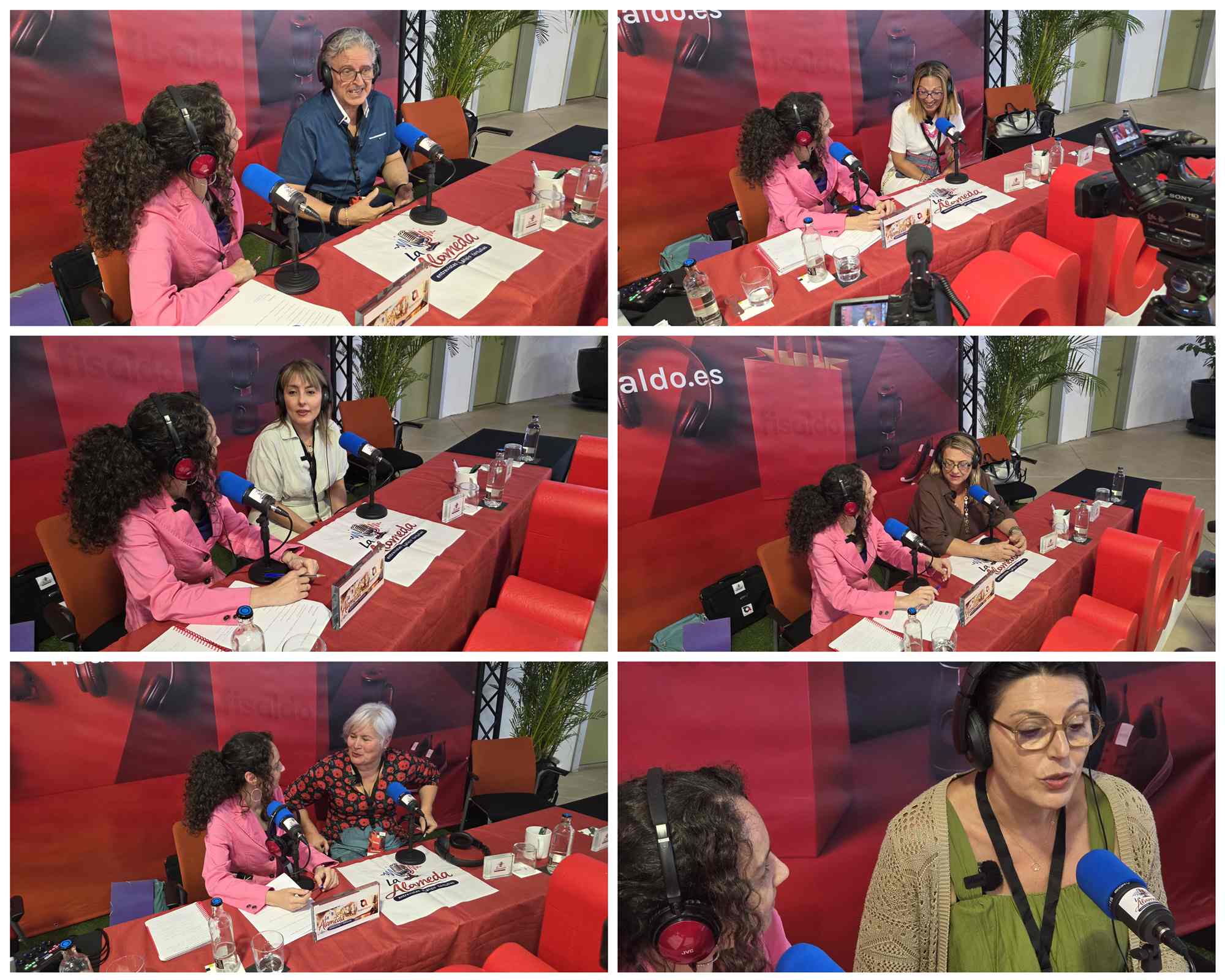Empresarios que fueron entrevistados en La Alameda/TA.