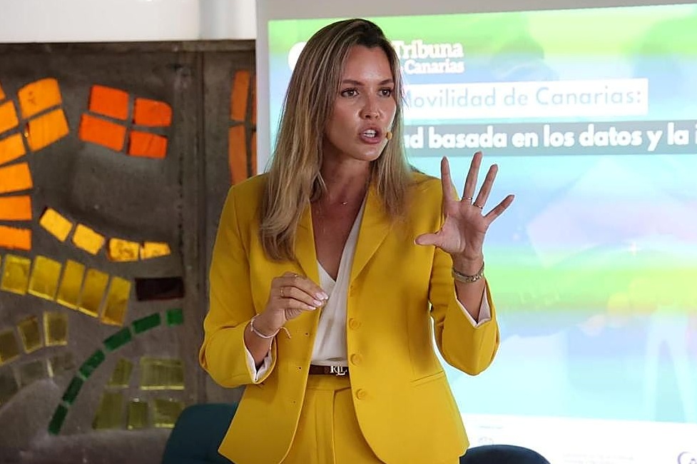 Mar&iacute;a Fern&aacute;ndez, directora general de Transportes y Movilidad (Foto: Canarias7)