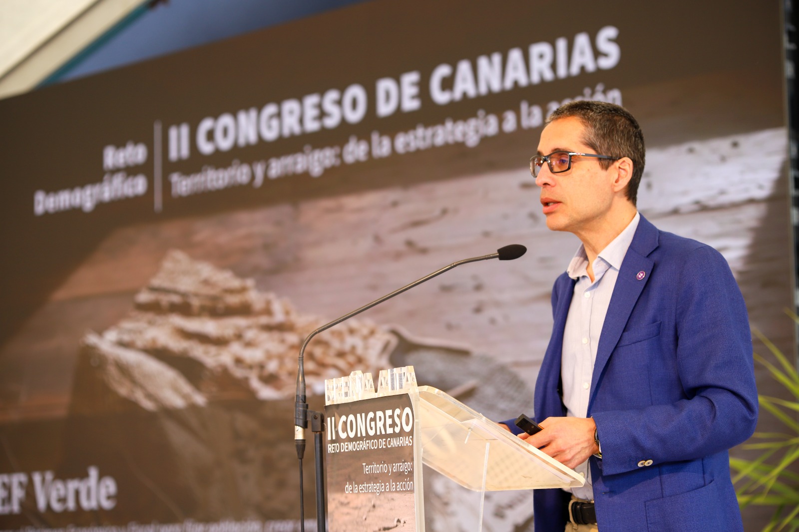 Segundo Congreso de Canarias sobre reto demogr&aacute;fico (Foto: DGM)