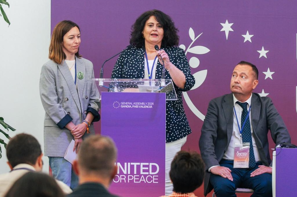 Celeste López presenta el proyecto de Universidad de Otoño de Igualdad de NC-BC