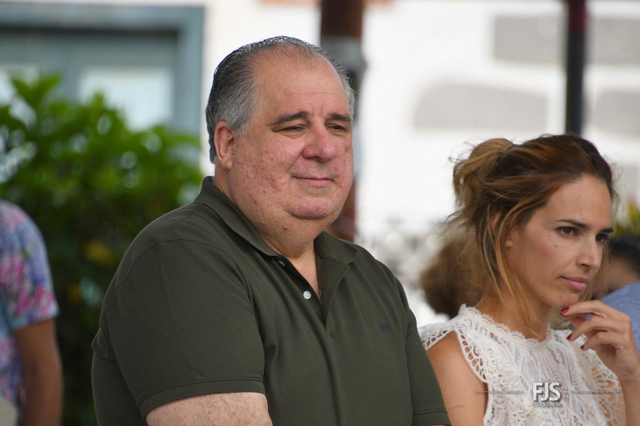 Juan Martel (CCD) y Carmen Batista (Ciuca)/TA.