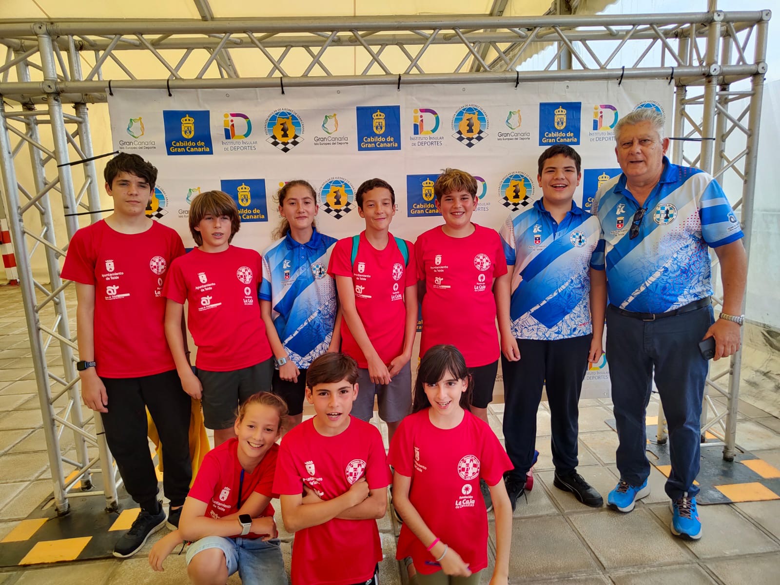 Equipo del Telde Los Llanos en el Campeonato de Canarias (Foto: Telde Los Llanos)