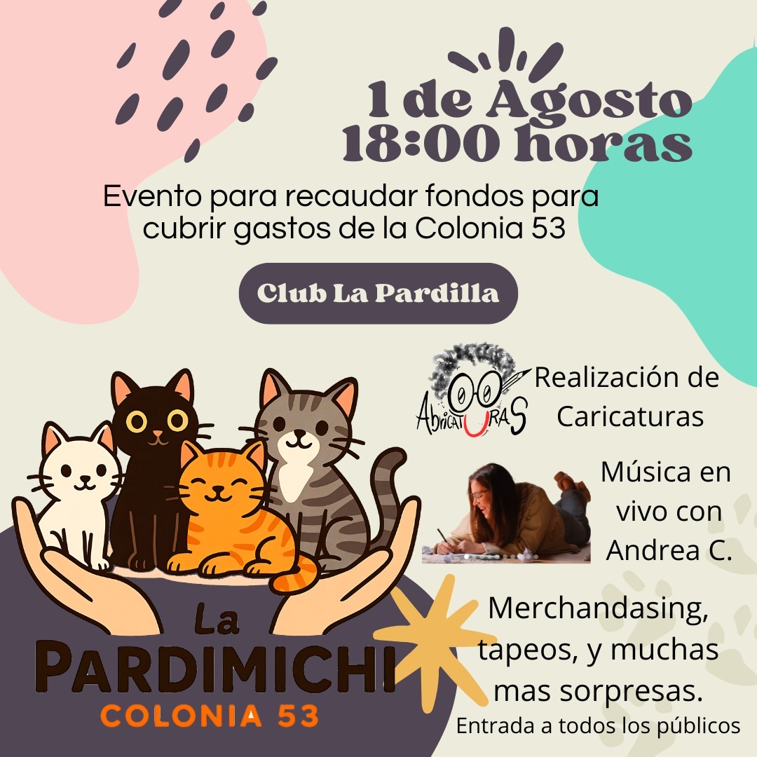 Cartel del evento benéfico