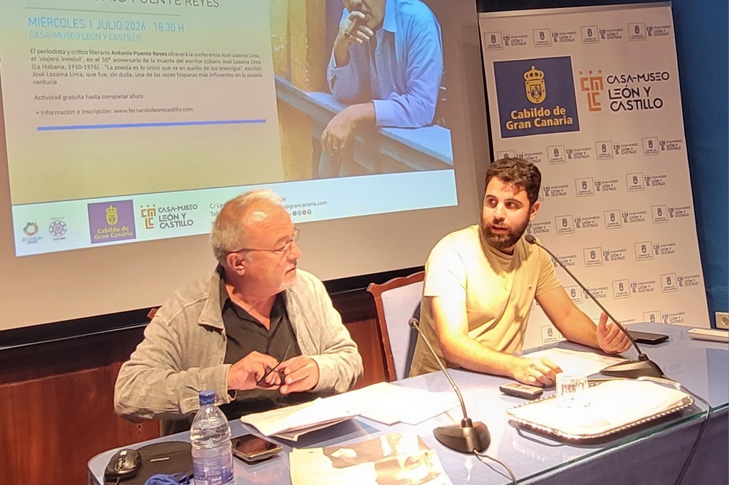 Antonio Puente (izquierda), junto a Jos&eacute; Alejandro D&iacute;az / Jes&uacute;s Ruiz Mesa