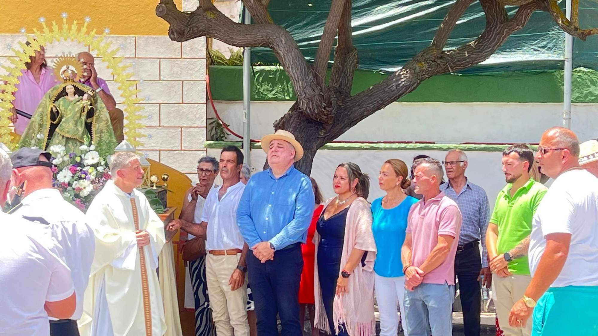 La Breña desafía los 35 grados para honrar a San José y la Virgen del Pino