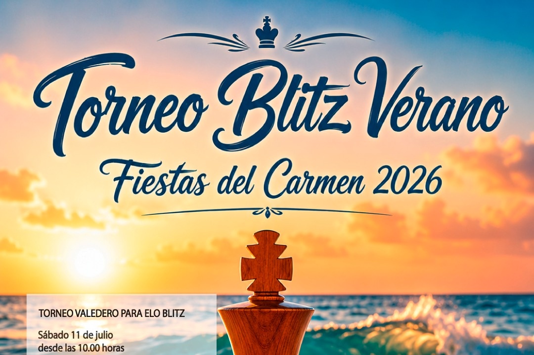 El Academy Telde organiza en Las Huesas un torneo Blitz por las fiestas del Carmen