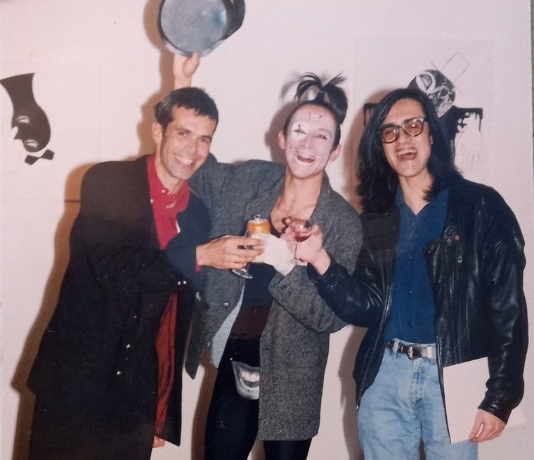 Fernando García, José Rosales y Víctor García.