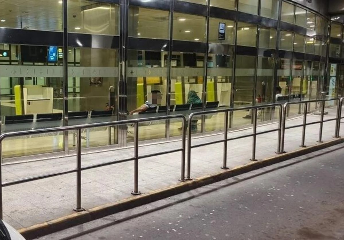 Aeropuerto de Gran Canaria durante la madrugada, días atrás/C7.