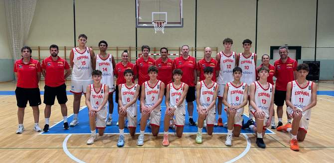 Selección nacional sub-14 (Foto: FEB)