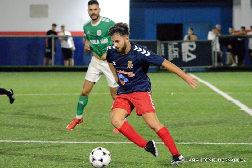 Imagen del partido de anoche en Telde/Juan Antonio Hernández.