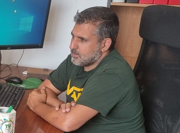 Armando Martín, dirigente sindical de CSIF/TA.