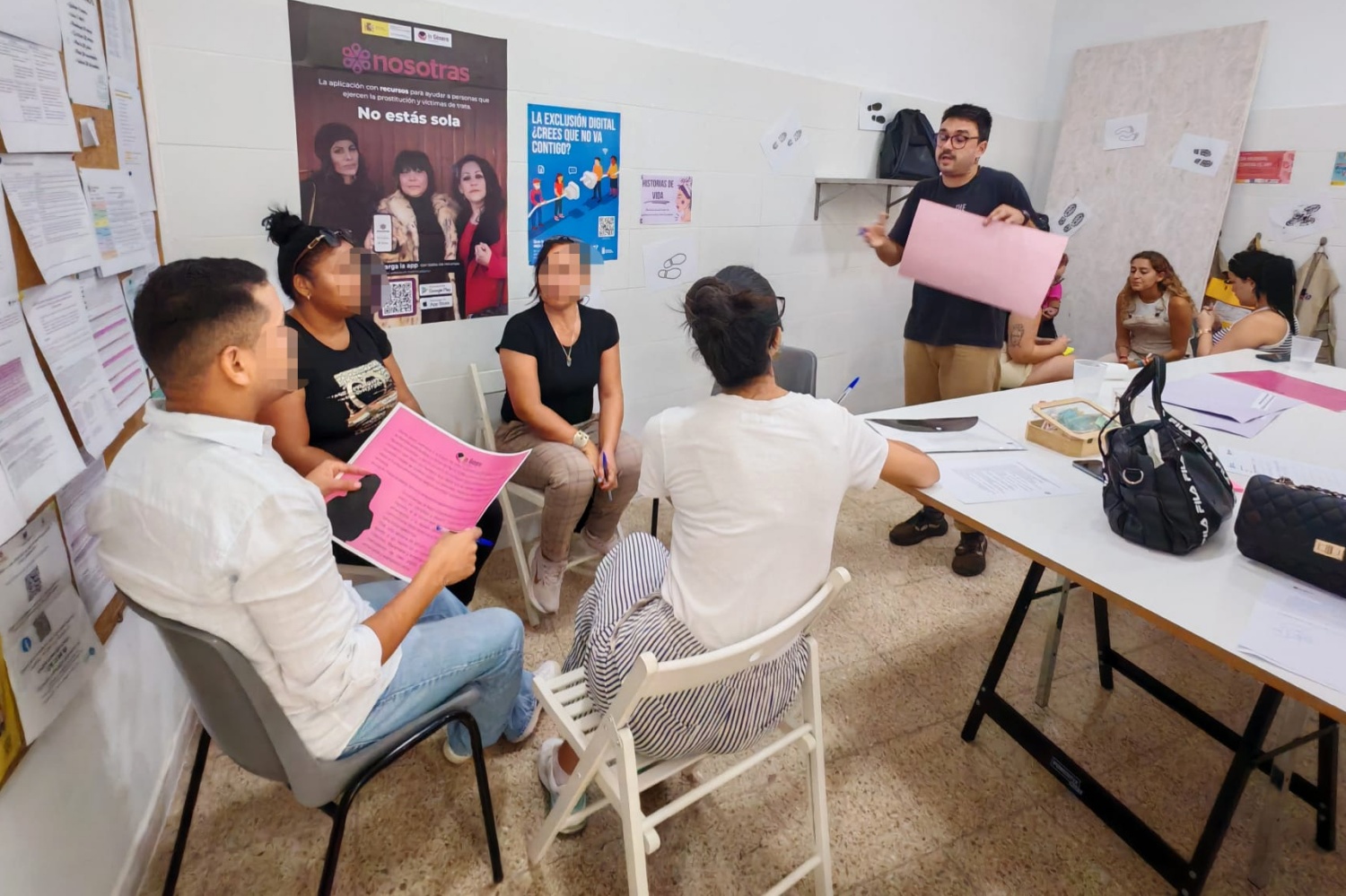 Participantes en la actividad organizada por la entidad (Foto: Asociación In Género)