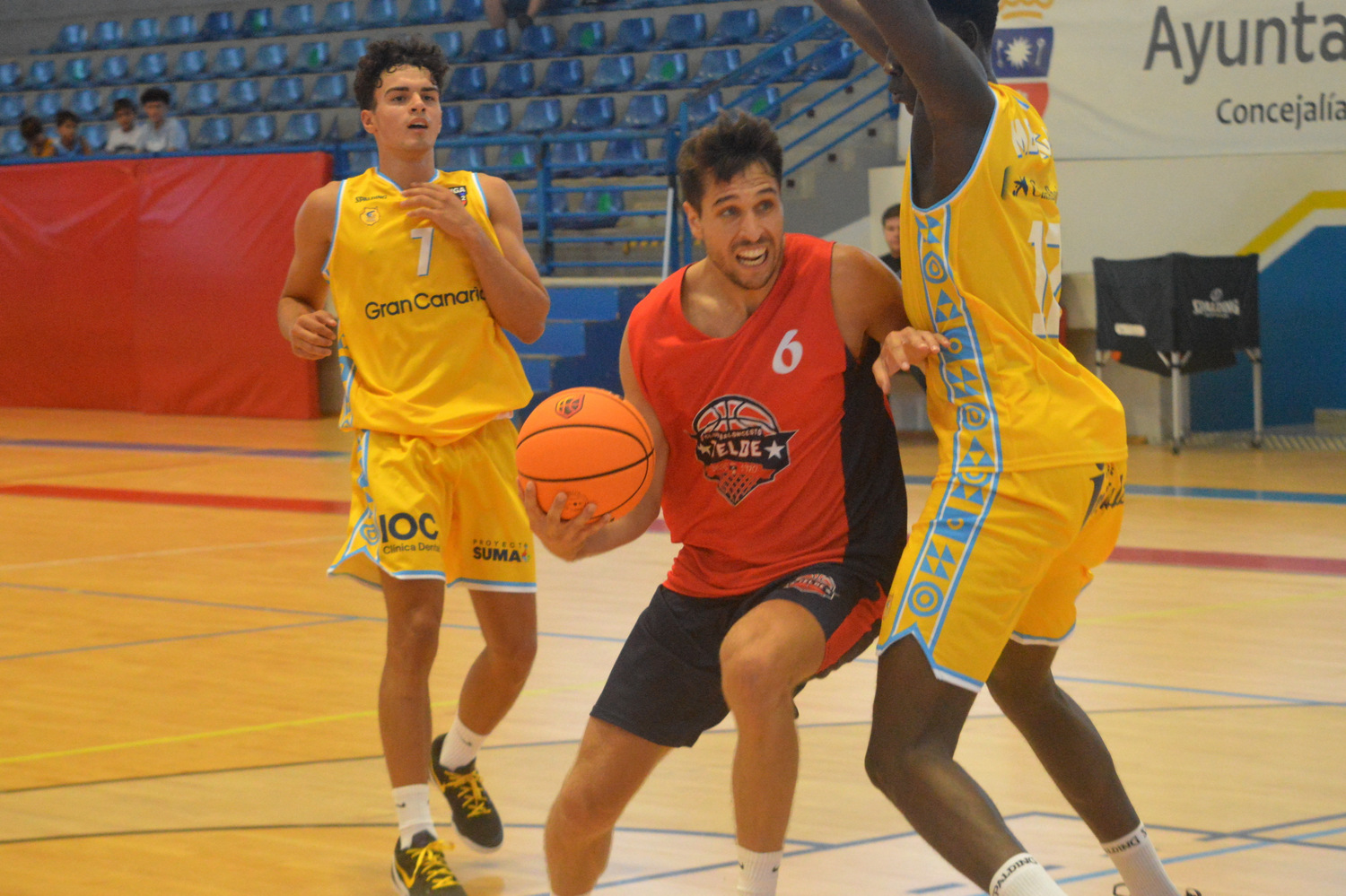 Arturo Fernández, máximo anotador del equipo con 22 puntos (Foto: Juan Antonio Hernández)