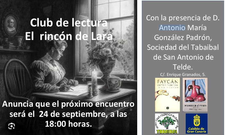 Cartel del encuentro lectivo (Foto cedida)