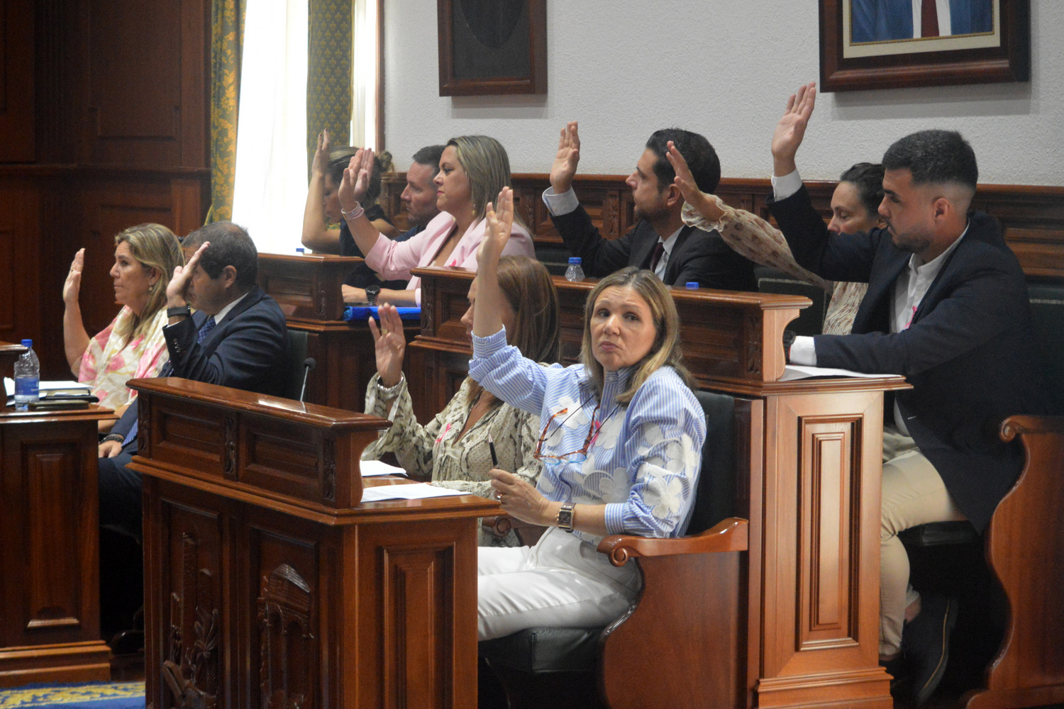 Concejales de Gobierno aprueban el reconocimiento de crédito (Foto: TA)