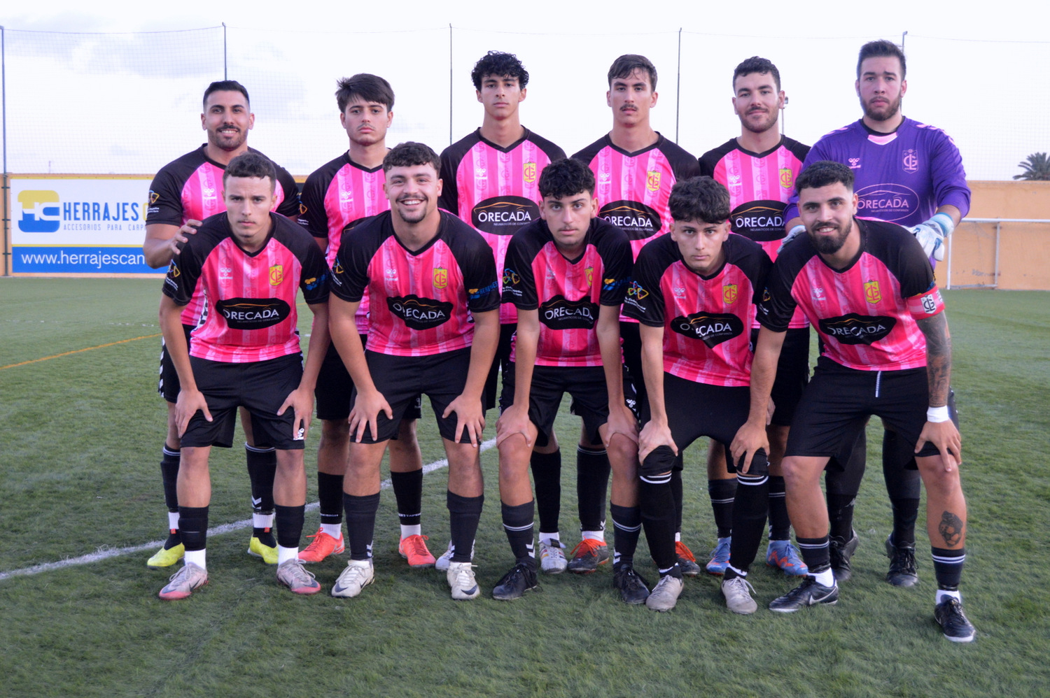 Última formación del CF La Garita 2024-2025 (Foto: Juan Antonio Hernández)