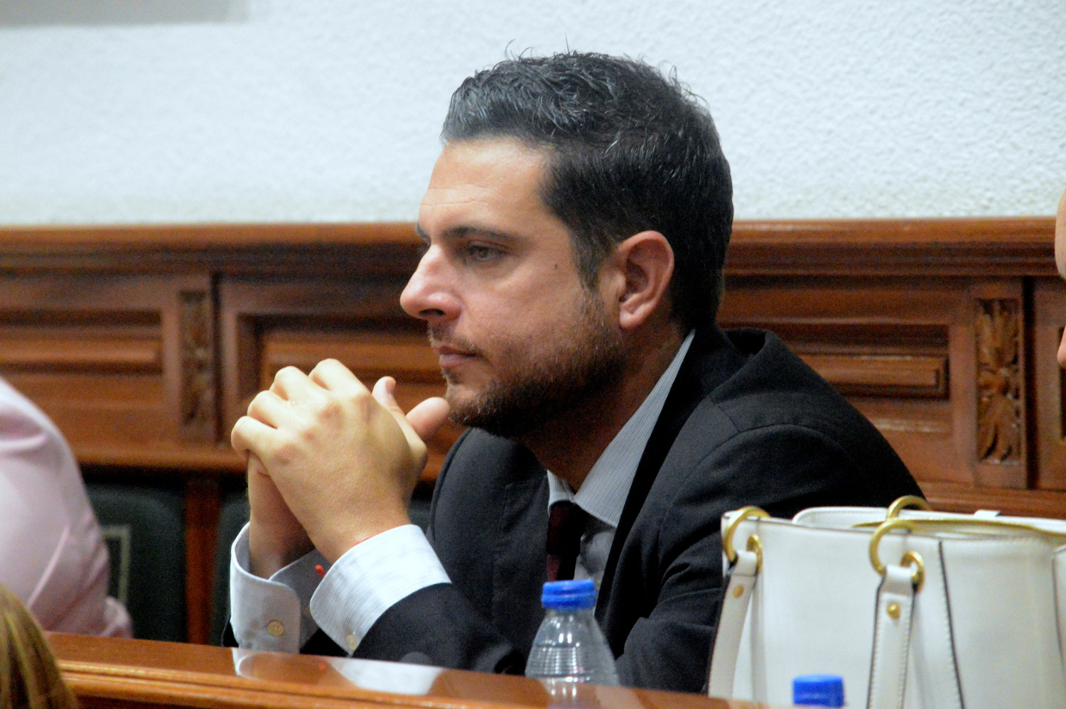 Juan Francisco Jiménez, concejal de Aguas/TA. Juan Francisco Jiménez, concejal de Aguas/TA.