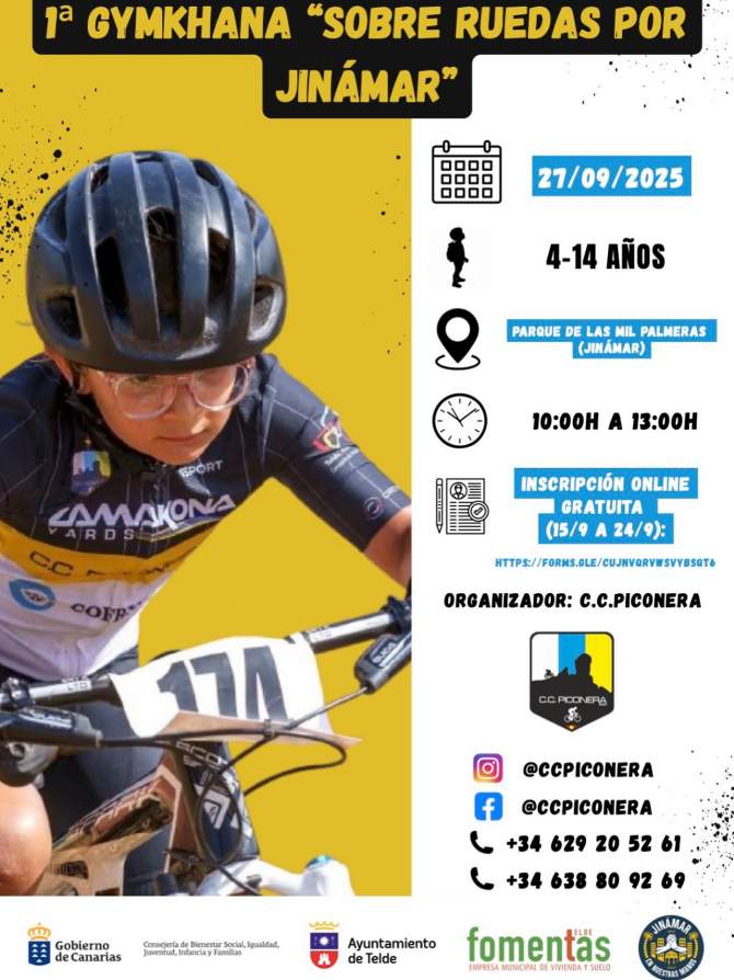 Cartel del evento ciclista (Foto: Deportes Telde)