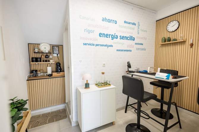 La atención a empresas cuenta con la sala 'Roque Nublo', en Canaluz Vecindario/BELFI AGUILAR.