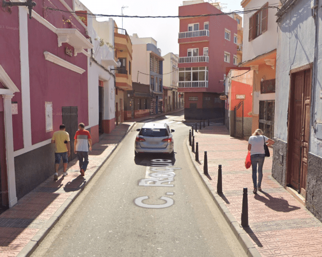 Imagen de archivo de la calle El Roque