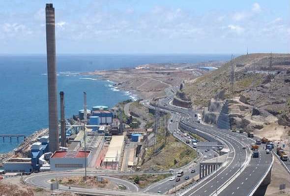 Imagen de archivo de la central eléctrica de Jinámar