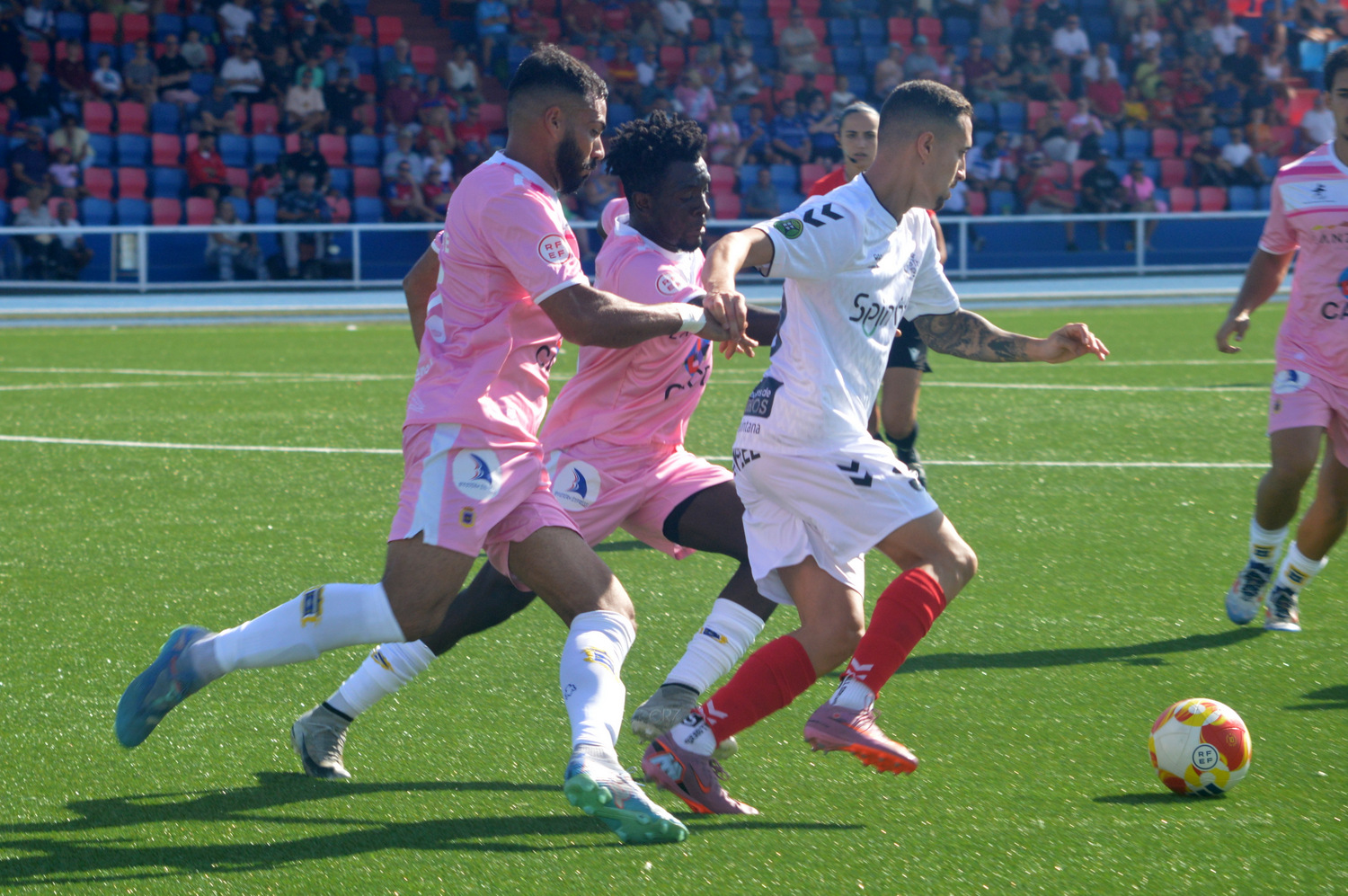 Imagen del partido de la UD Telde contra la UD Lanzarote (Foto: Juan Antonio Hernández)
