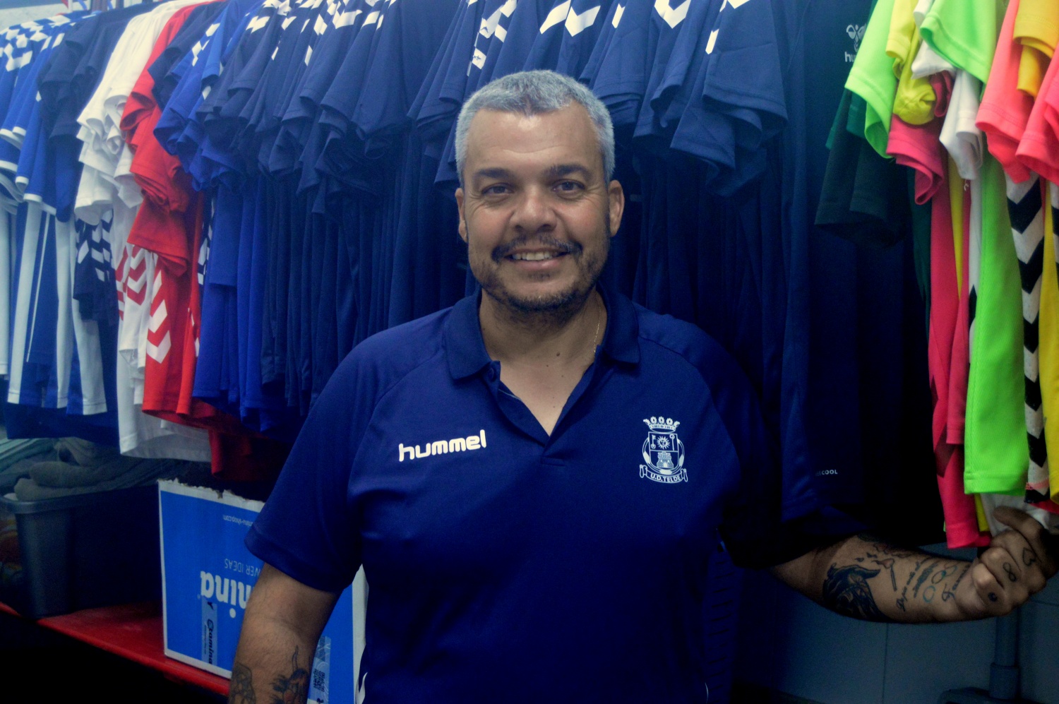 Alejandro Jiménez, encargado de material de la UD Telde