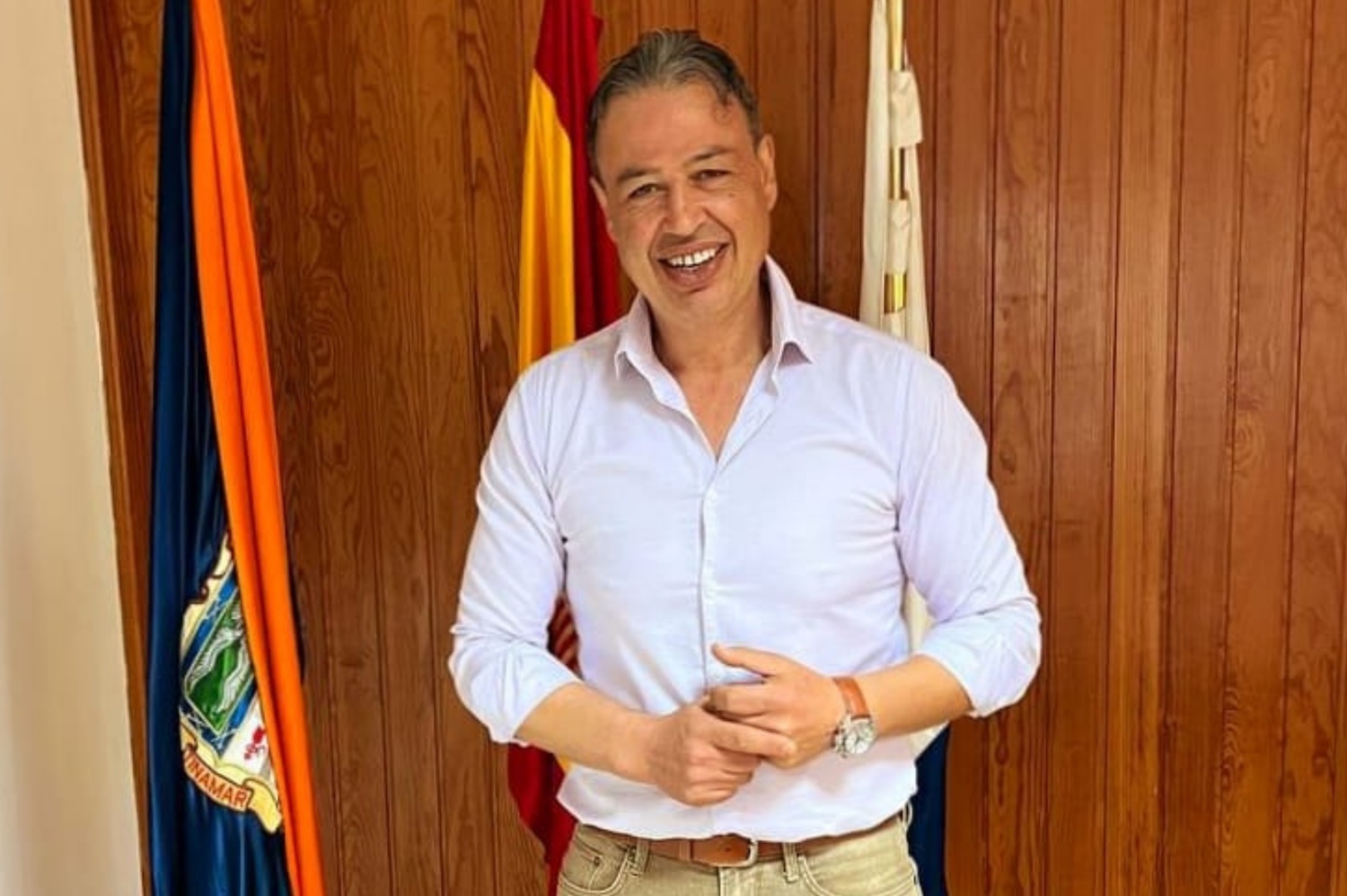 Antonio Ortega, responsable del Instituto Canario de Vivienda (Foto: Atlántico Hoy)