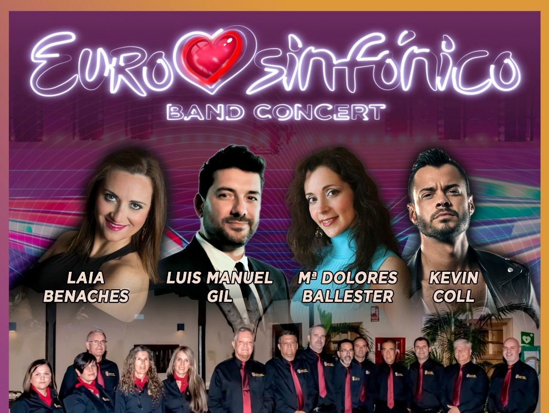 Cartel promocional del concierto &ldquo;Eurosinf&oacute;nico&rdquo;