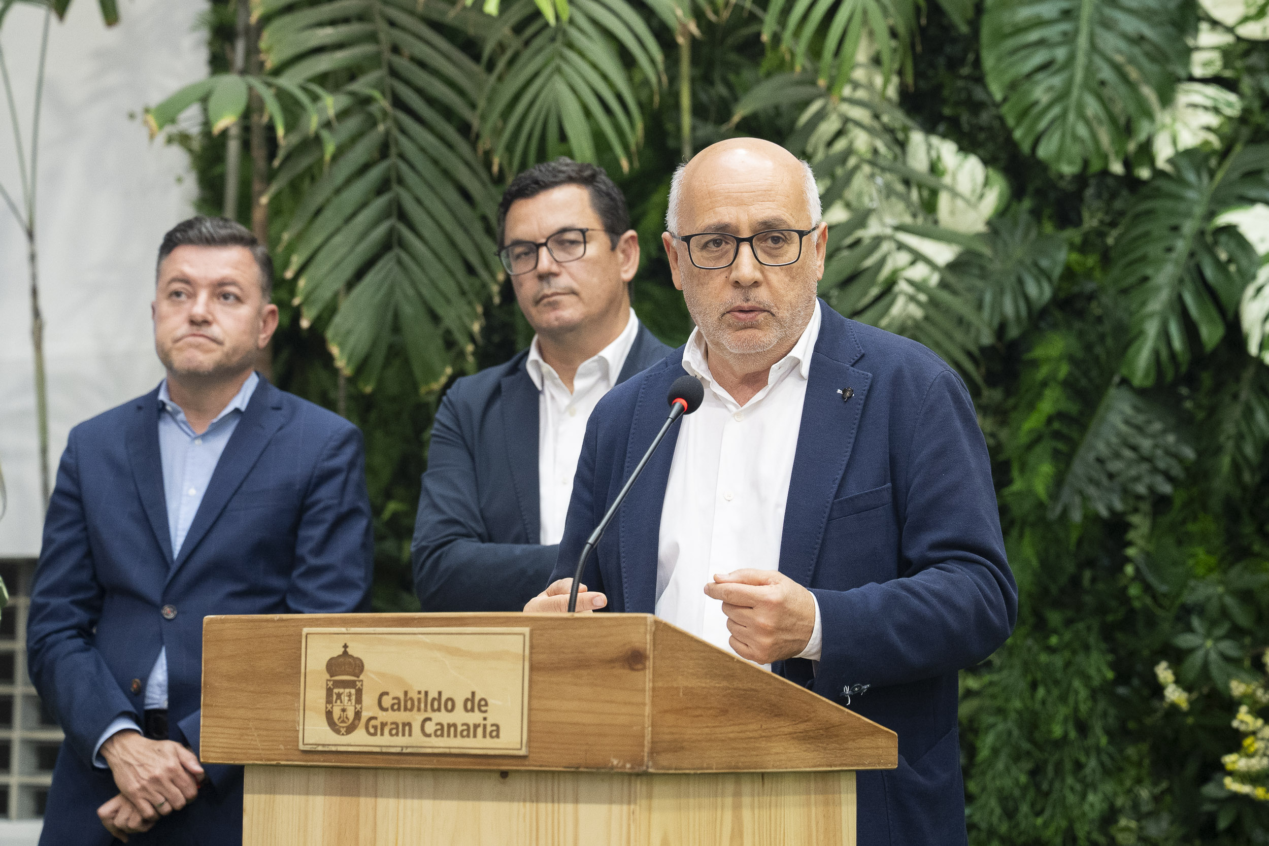 Antonio Morales, en la comisión interadministrativa (Foto: David Delfour)