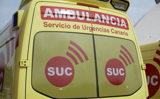 Un hombre grave en  un atropello en la Avenida del Cabildo (Telde)