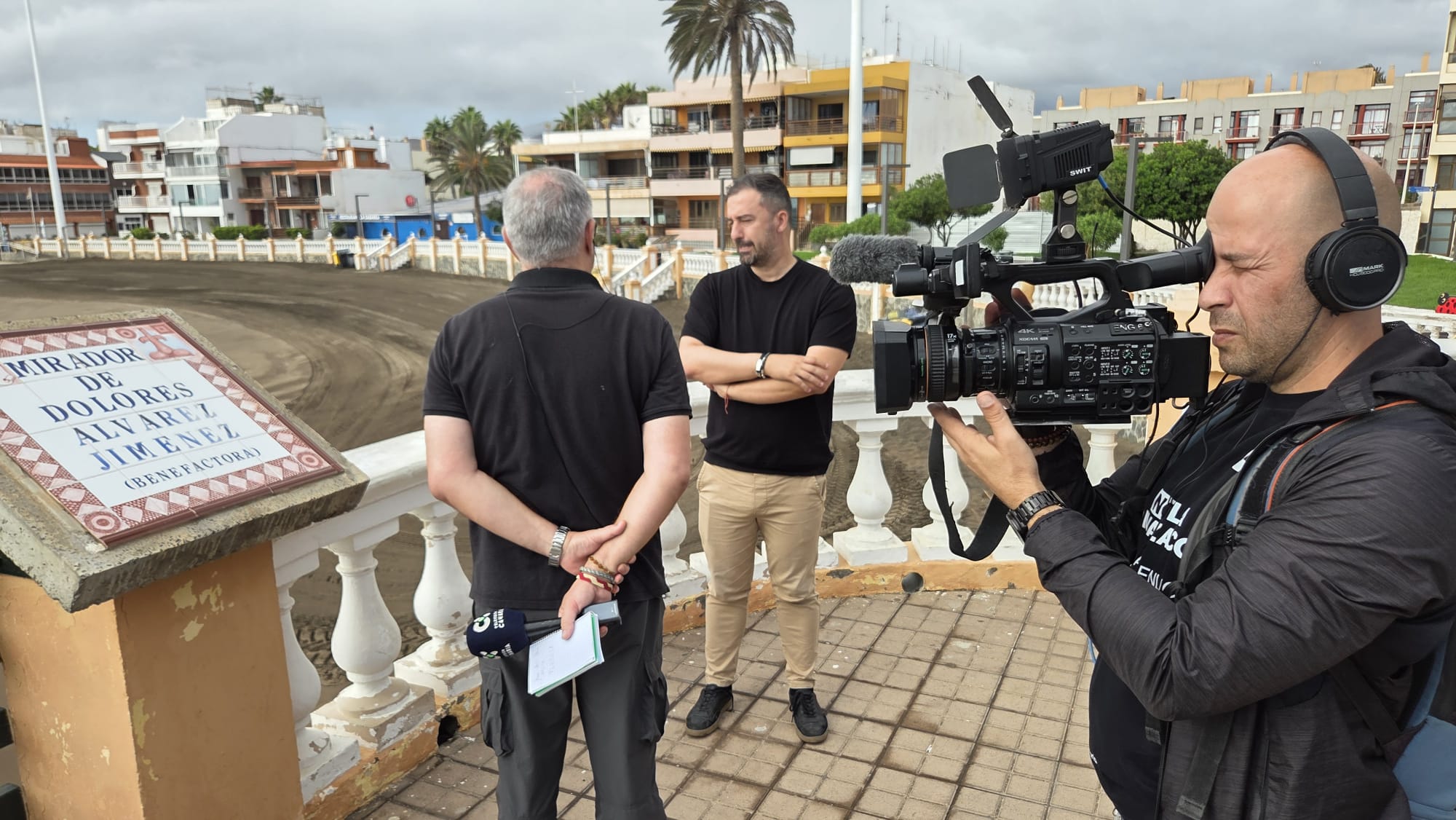 El alcalde Juan Antonio Peña estuvo esta mañana en Salinetas/TA. El alcalde Juan Antonio Peña estuvo esta mañana en Salinetas/TA.