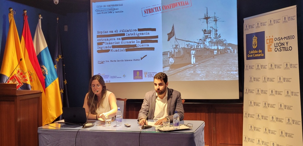 Marta Garc&iacute;a expone en la Casa-Museo Le&oacute;n y Castillo (Foto: Jes&uacute;s Ruiz Mesa)