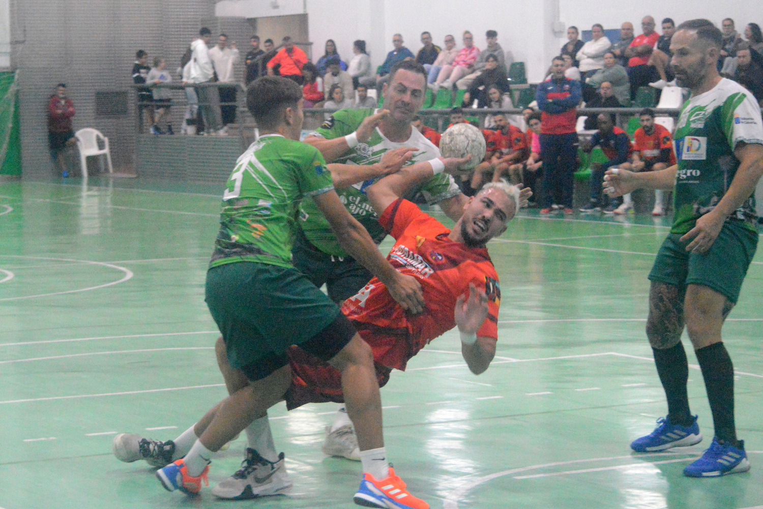 Nairobi Armas, máximo goleador del equipo, seria duda para este viernes (Foto: Juan Antonio Hernández)